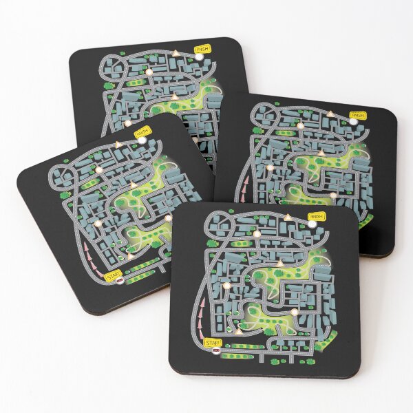 Item preview, Maze Road Car Puzzle Children designed and sold by MooonTees.