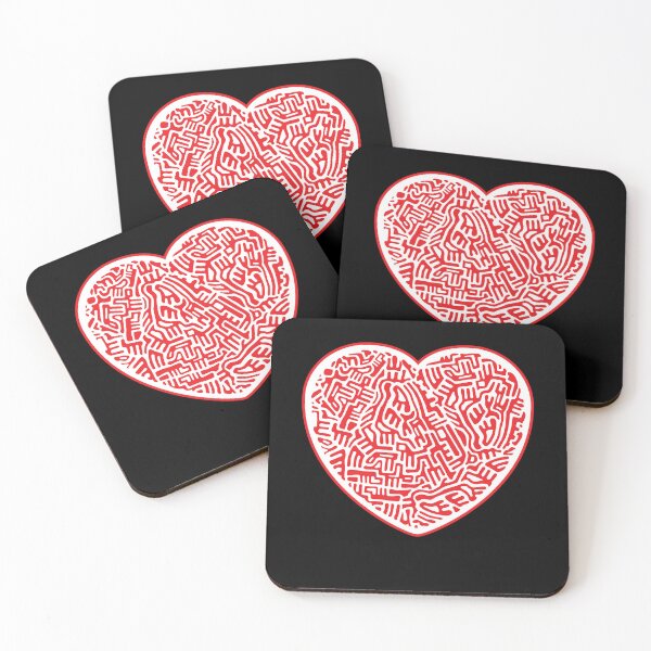 Item preview, Valentine's Day Labyrinth Heart Puzzle designed and sold by MooonTees.