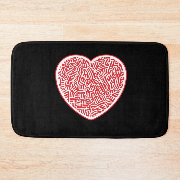 Item preview, Valentine's Day Labyrinth Heart Puzzle designed and sold by MooonTees.