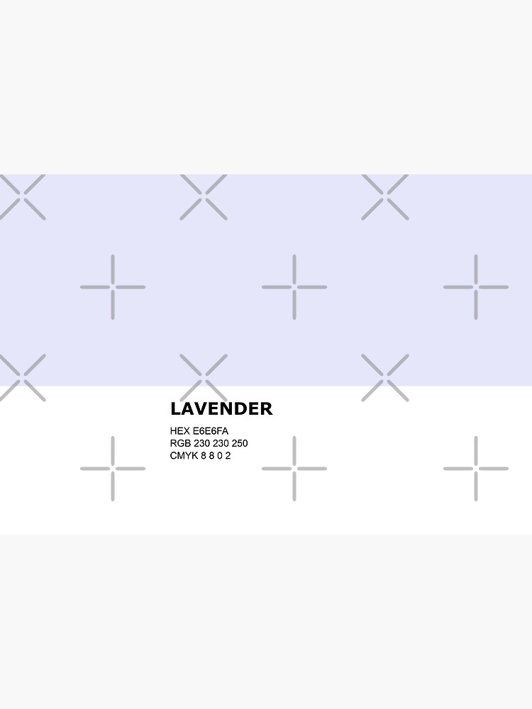 Lavender - Purple Violet - Color Pantone Colour Design Art Board Print for  Sale by Shirtlify