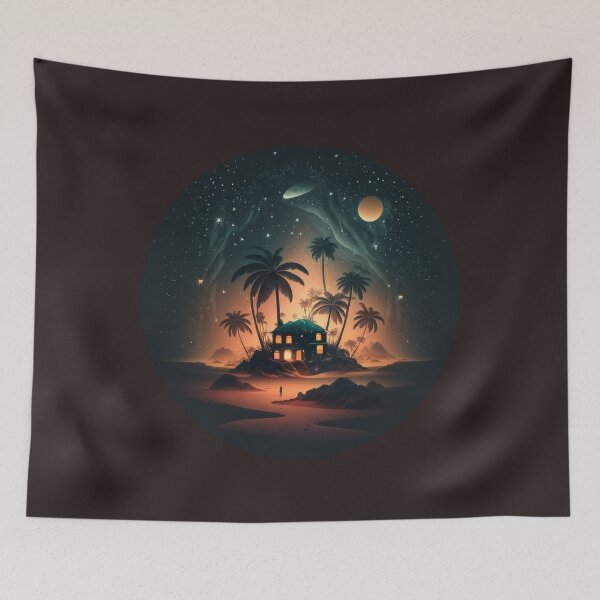 Item preview, Fantasy house in the desert designed and sold by Animoutique.