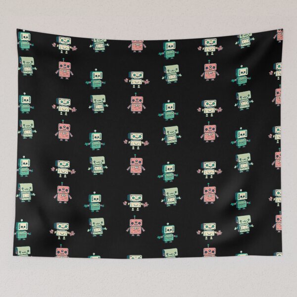 Item preview, Robots Unite  designed and sold by FlyingKickF.