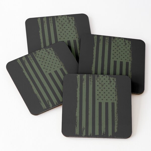 Item preview, American Flag Vertical Green designed and sold by Monikatees.