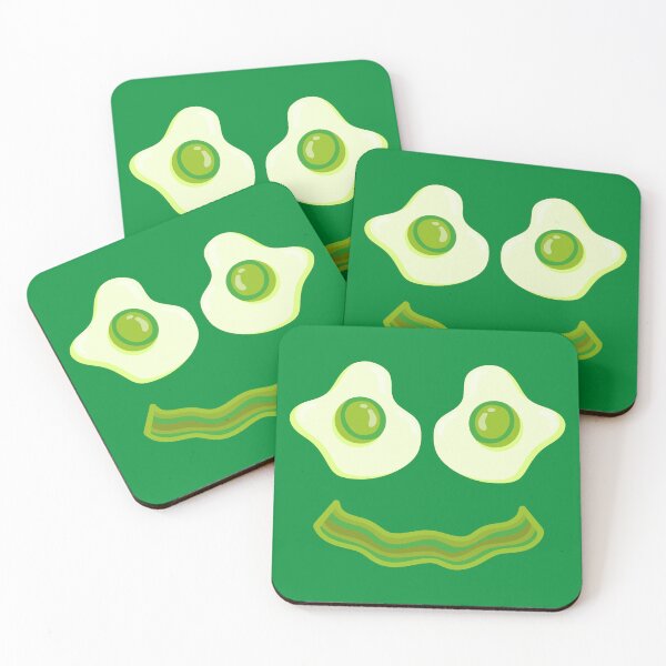 Item preview, Green Eggs Ham Smile Face Brunch Breakfast Costume Funny St Patrick's Day designed and sold by ambaart.