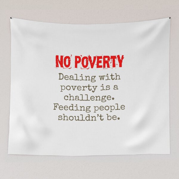 Item preview, Dealing With Poverty Is A Challenge - Poverty Quote  designed and sold by CrankyOldDude.