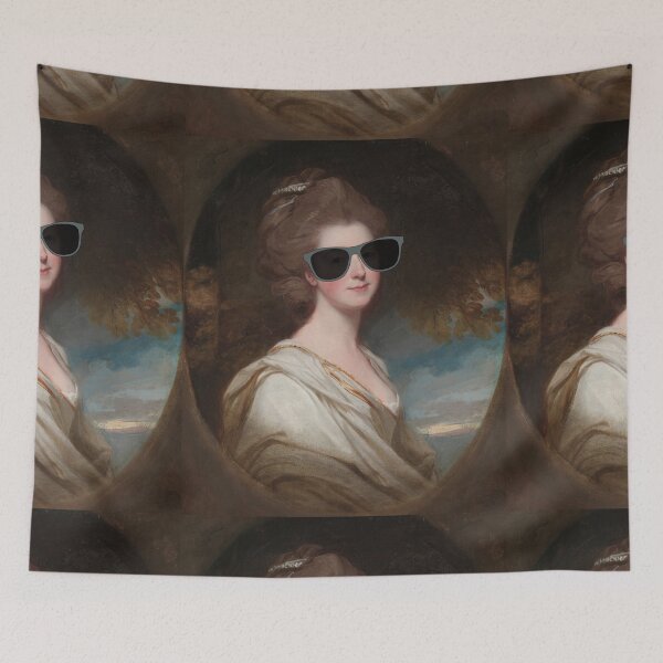 Item preview, Portrait of Jane Hoskyns (in sunglasses) designed and sold by CastlesClassics.