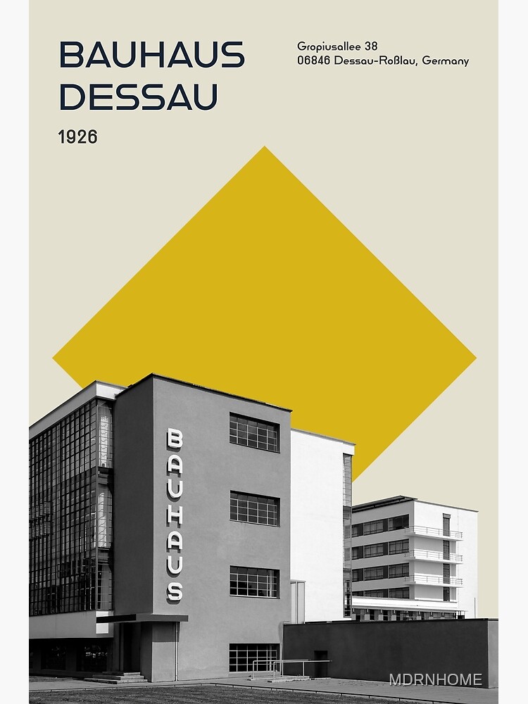 期間限定価格商品 Bauhaus Print Architecture Dessau 芸術写真
