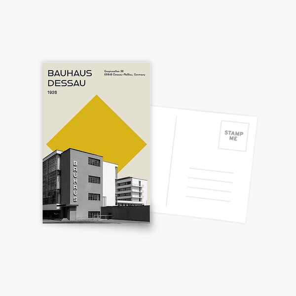 Item preview, Bauhaus Dessau Architecture Print designed and sold by MDRNHOME.