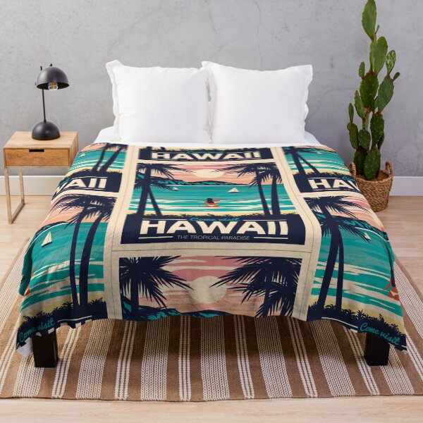 Item preview, Vintage Hawaii Surfing Label designed and sold by Arab Fashion.