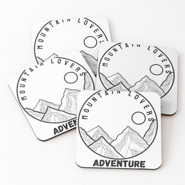 Item preview, Mountain Lovers Adventure Black  designed and sold by CernatAlin.