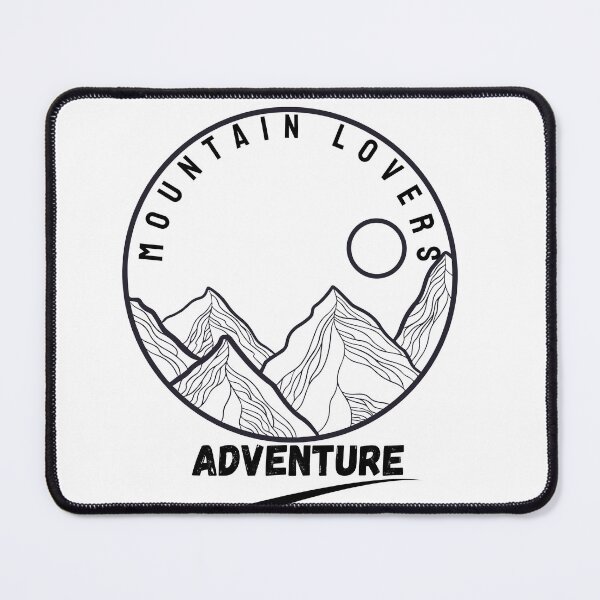 Item preview, Mountain Lovers Adventure Black designed and sold by CernatAlin.