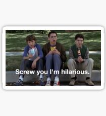 Freaks and geeks Sticker