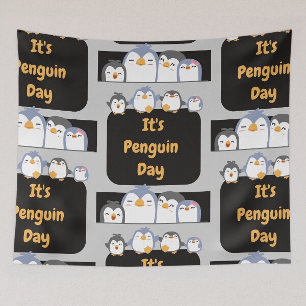 Item preview, Penguin day  designed and sold by Simo0455.