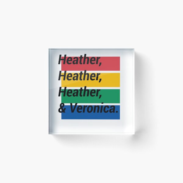 Item preview, Heather, Heather, Heather, & Veronica. designed and sold by KT--Diamonds.