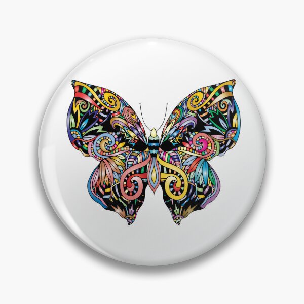 Item preview, butterfly mandala designed and sold by kohanacreations.