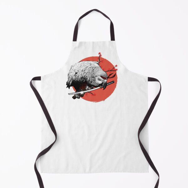 Item preview, Sunset Samurai Grey Parrot Warrior designed and sold by Alienphysique.
