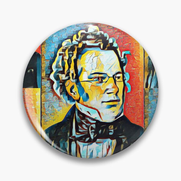 Item preview, Franz Schubert artwork | Franz Schubert Portrait | Franz Schubert Wall Art  designed and sold by Suyogsonar25.
