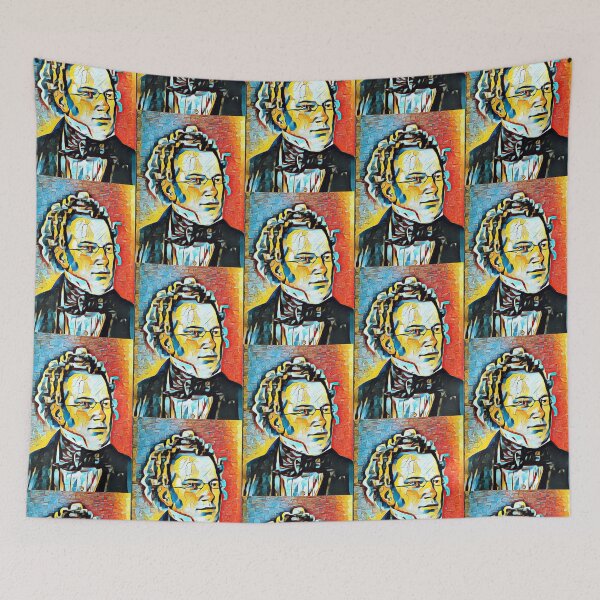 Item preview, Franz Schubert artwork | Franz Schubert Portrait | Franz Schubert Wall Art  designed and sold by Suyogsonar25.