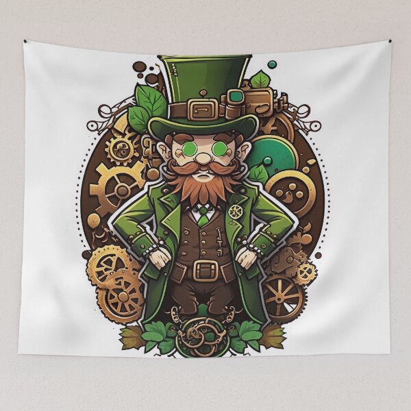 Artikelvorschau, Steampunk Leprechaun entworfen und verkauft von knuppify.