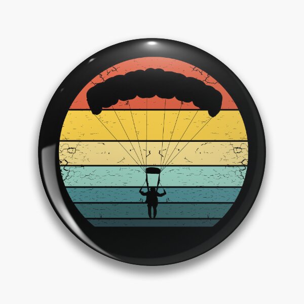 Item preview, Vintage Parachuter Landing Distressed Texture designed and sold by KleverOlivier.