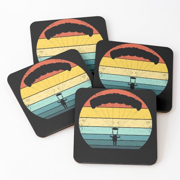 Item preview, Vintage Parachuter Landing Distressed Texture designed and sold by KleverOlivier.