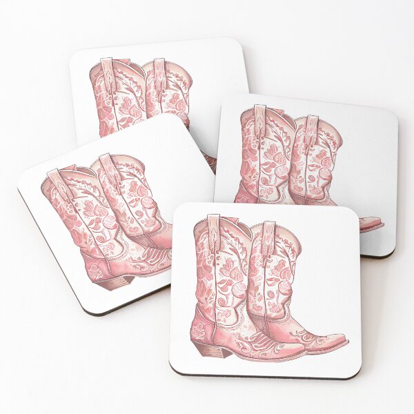 Item preview, Pink Cowgirl Boots designed and sold by DigitalArtcapes.