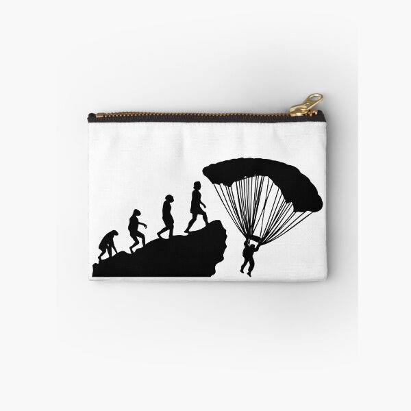 Item preview, Parachuter Evolution Funny Parachuting Meme Bv designed and sold by KleverOlivier.