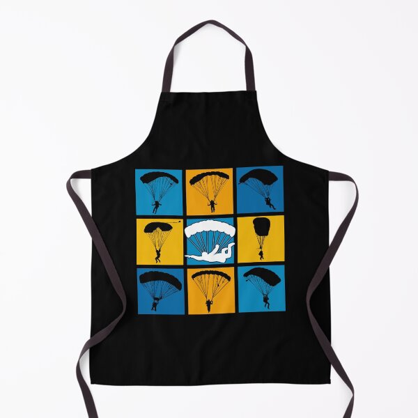 Item preview, Parachuting Pop Art Silhouettes designed and sold by KleverOlivier.