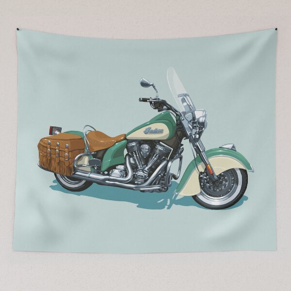 Item preview, American Indian Motorcycle designed and sold by HeDrawsThings.