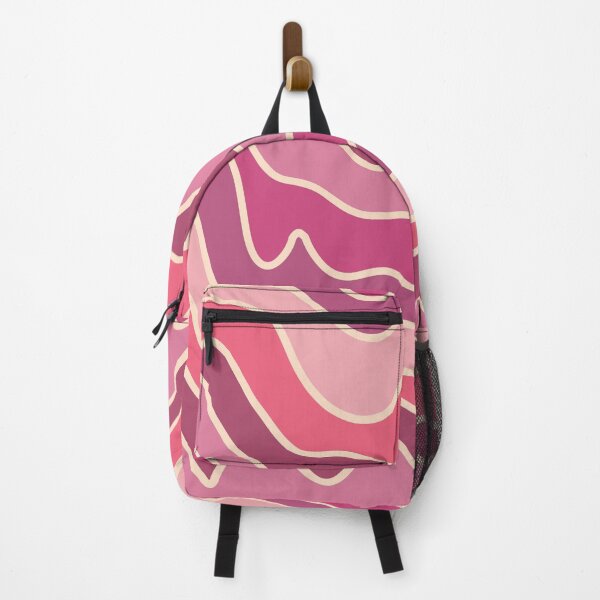Item preview, Aesthetic Waves Pattern (Shades of Pink) designed and sold by daydreamph.