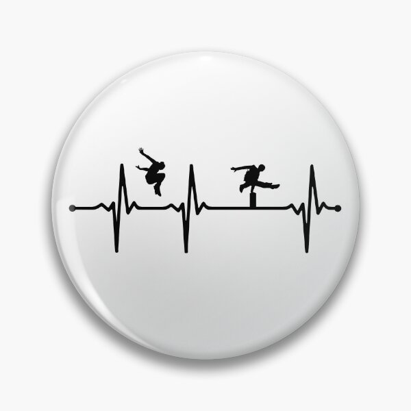 Item preview, Parkour Heartbeat ECG Runner Bv designed and sold by KleverOlivier.