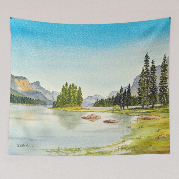 Item preview, Maligne Lake Jasper National Park Canada designed and sold by William Holkham.