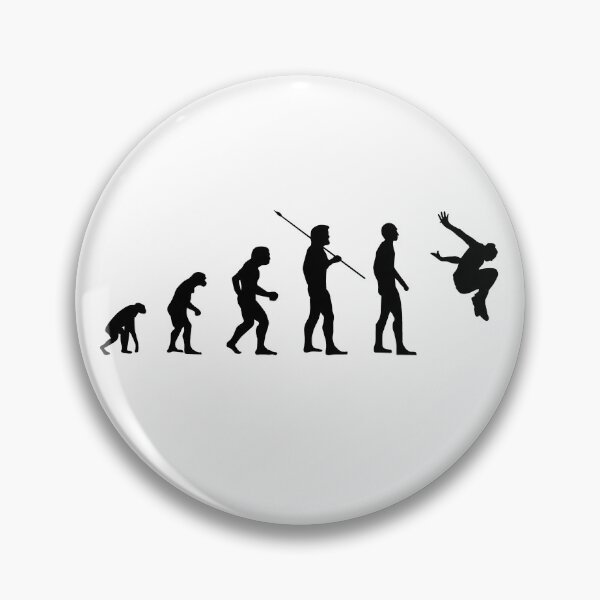 Item preview, Funny Parkour Evolution Meme Bv designed and sold by KleverOlivier.