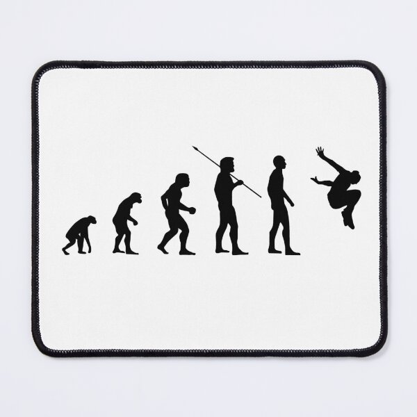 Item preview, Funny Parkour Evolution Meme Bv designed and sold by KleverOlivier.