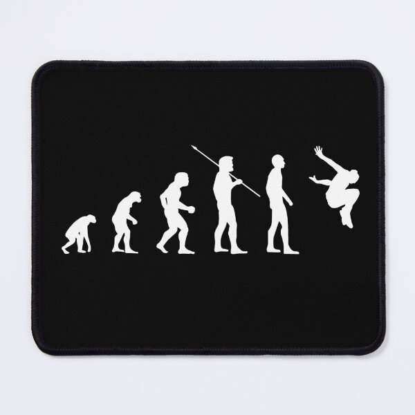 Item preview, Funny Parkour Evolution Meme Wv designed and sold by KleverOlivier.