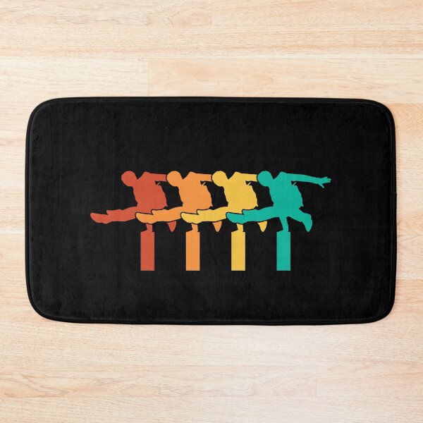 Item preview, Parkour Retro Repeating Traceur Shapes designed and sold by KleverOlivier.