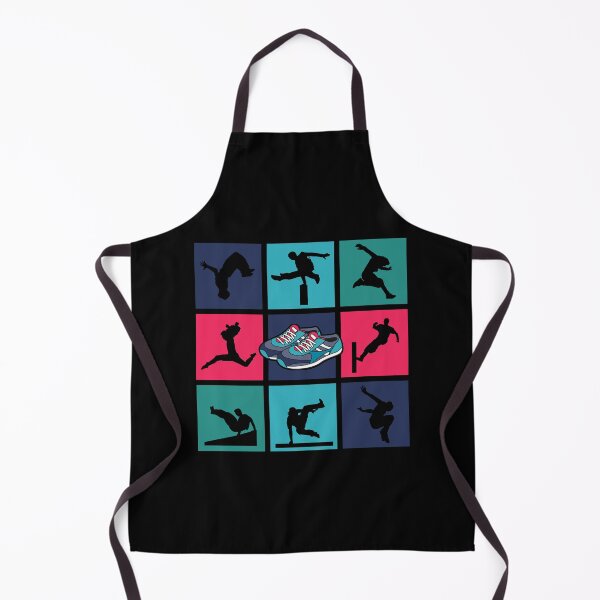 Item preview, Parkour Traceur Pop Art Runner Silhouettes designed and sold by KleverOlivier.