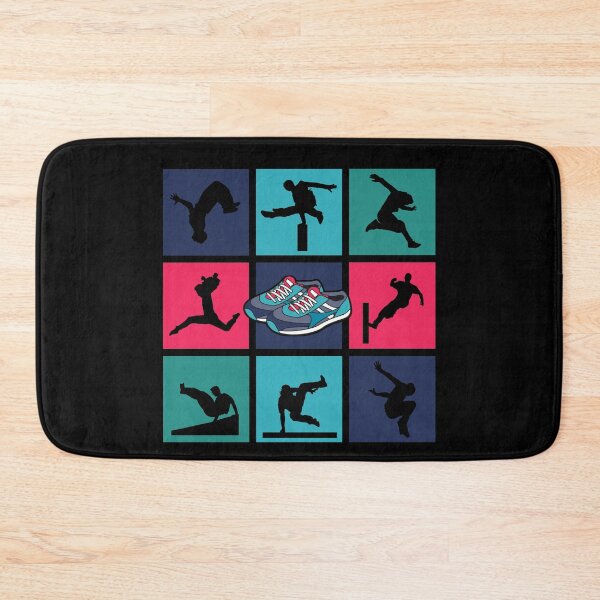 Item preview, Parkour Traceur Pop Art Runner Silhouettes designed and sold by KleverOlivier.