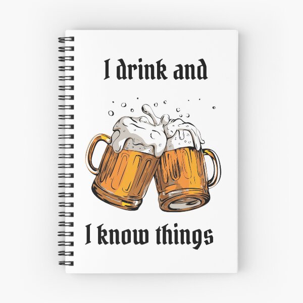 Item preview, I drink and I know things designed and sold by Hubblebug.