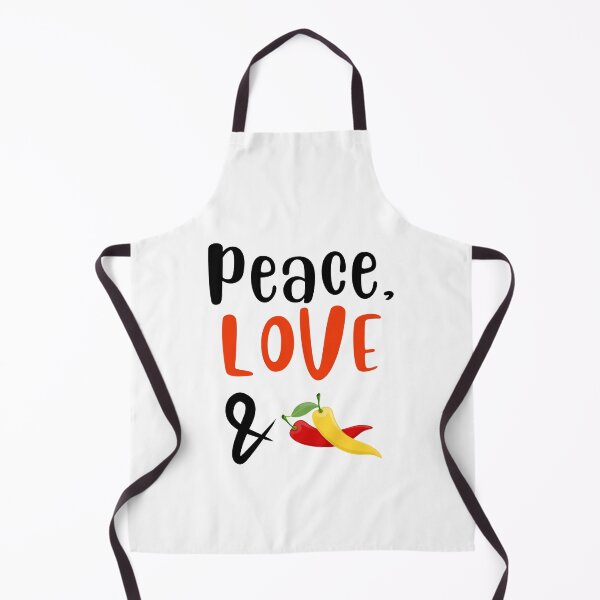 Item preview, Peace Love and Chili Peppers, Willow Days designed and sold by avit1.