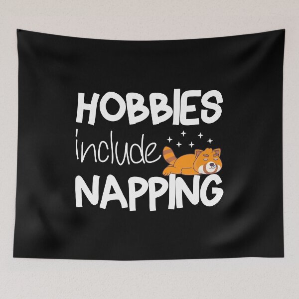 Item preview, Funny Design lazy Raccoon Hobbies Include Napping designed and sold by Blackewhite.