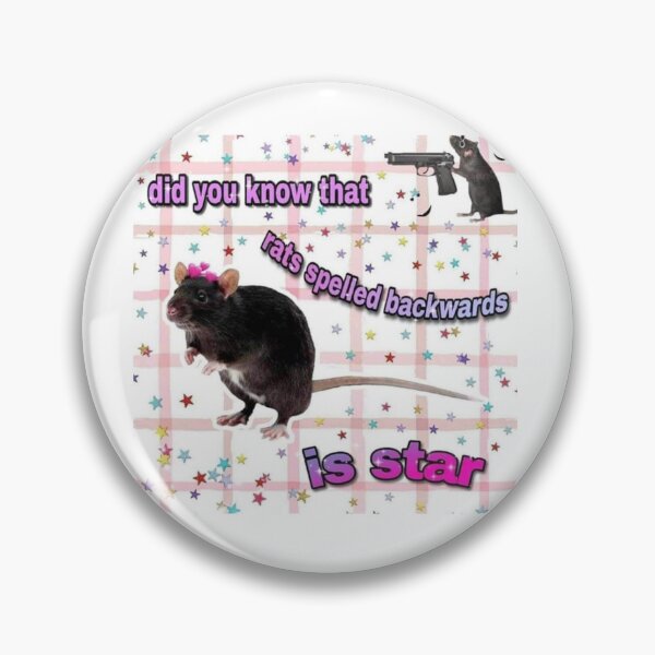 Item preview, Rats spelled backwards is star  designed and sold by missquisha.