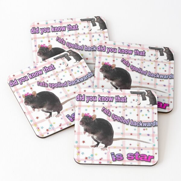 Item preview, Rats spelled backwards is star  designed and sold by missquisha.