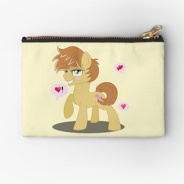 Feather Bangs Zipper Pouch