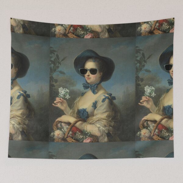 Item preview, Madame de Pompadour (in sunglasses) designed and sold by CastlesClassics.