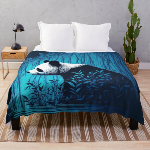 Item preview, A panda in a bamboo forest designed and sold by Warehouse46.