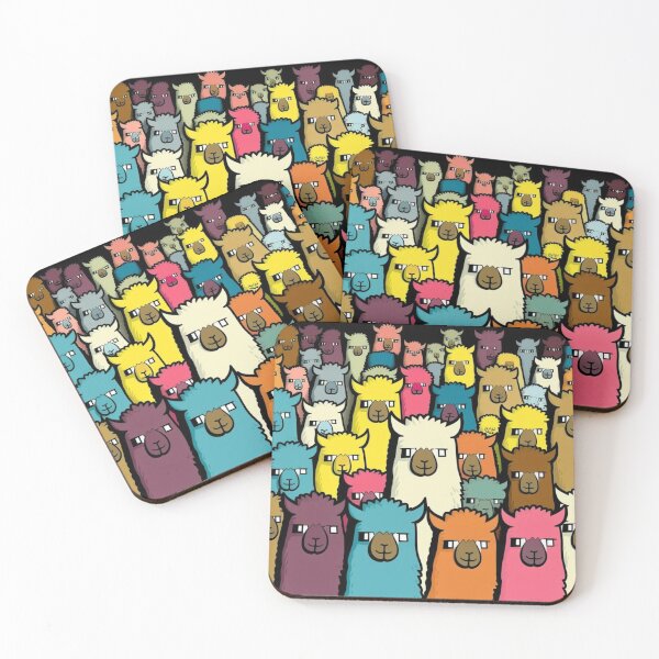 Item preview, Just some friendly Llamas designed and sold by NeonNostalgist.