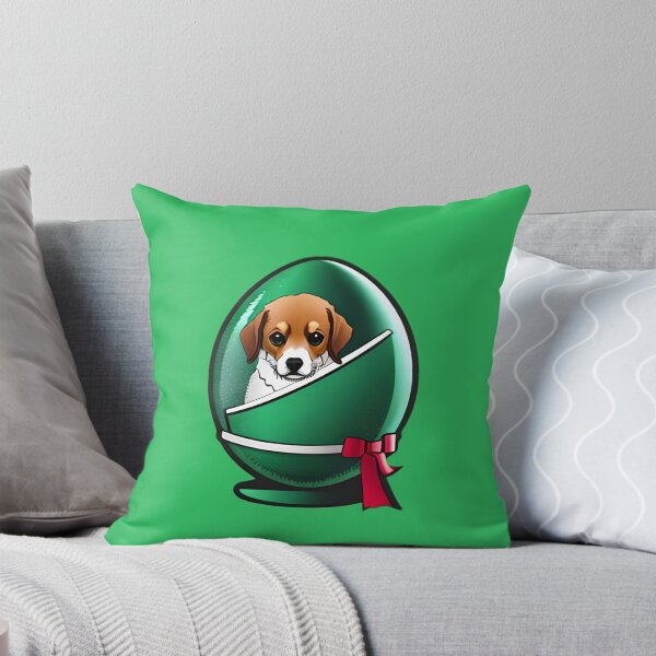 Item preview, dog in green egg designed and sold by okamitouch.