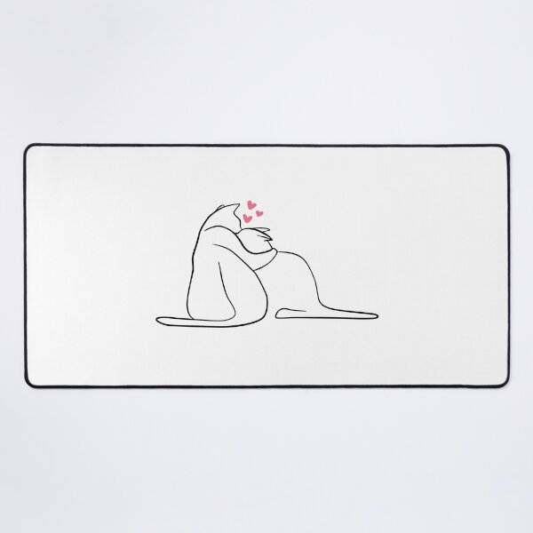 Item preview, Couple Cats - Minimal Cats designed and sold by TundiArt.