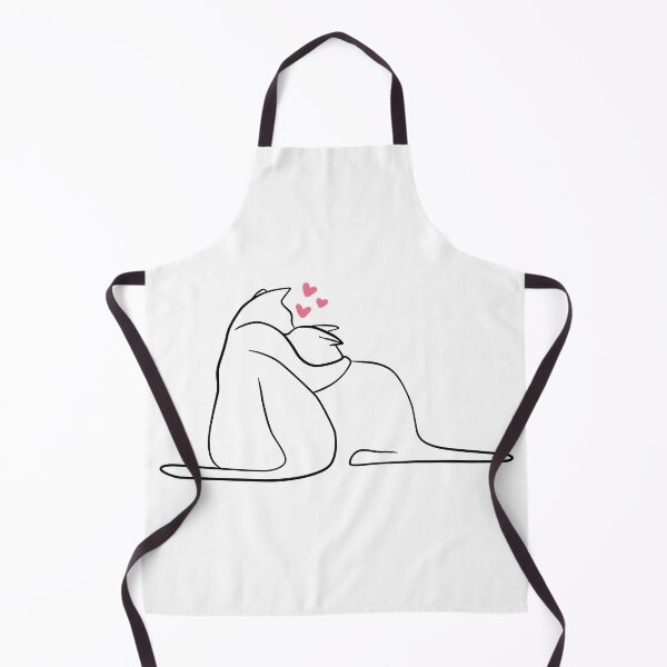 Item preview, Couple Cats - Minimal Cats designed and sold by TundiArt.